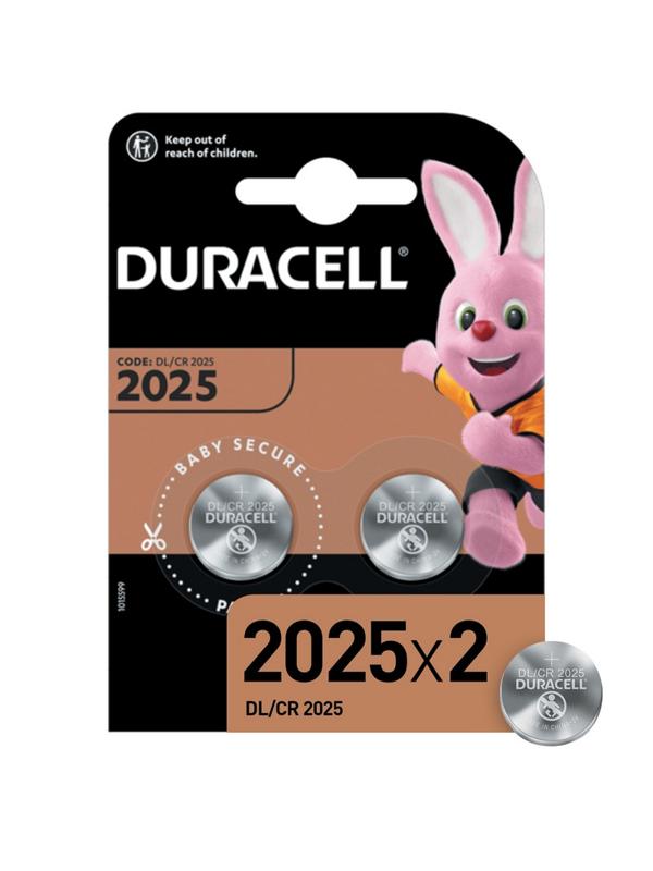 Батарейка DURACELL CR2025 литий бл/2шт