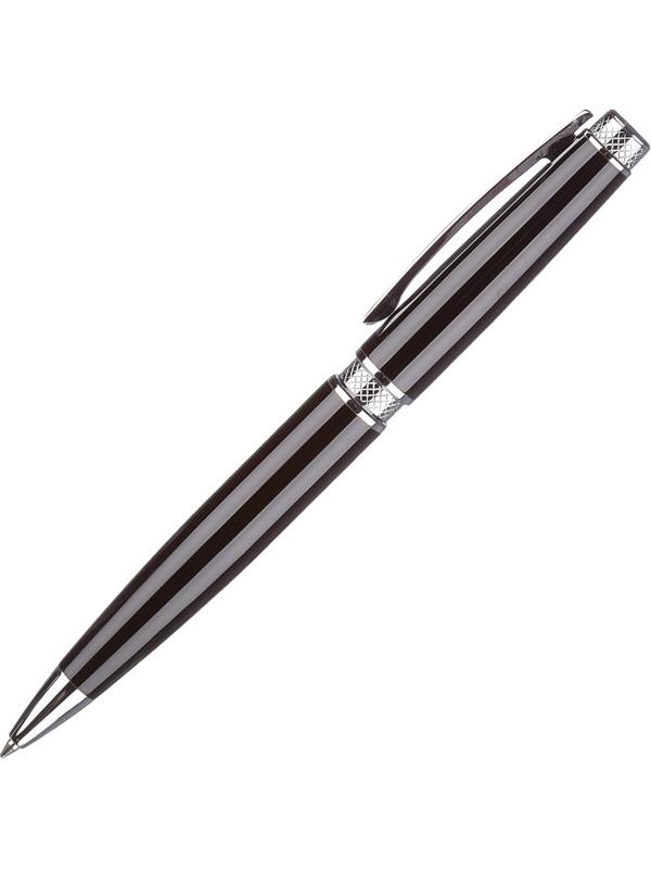 Ручка шариковая  Attache SelectionDesire,черн.корп.,пов.мех.,синий,футляр