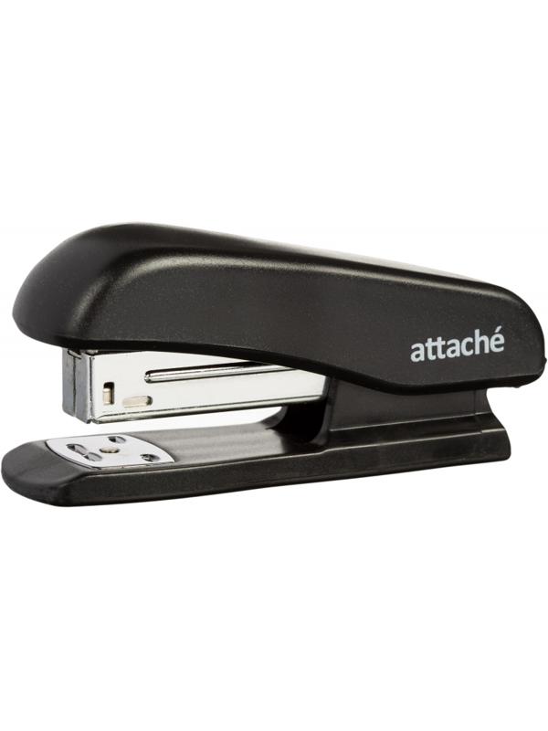 Степлер Attache Economy до 20 листов, на 24/6, 26/6 пластик, чёрный