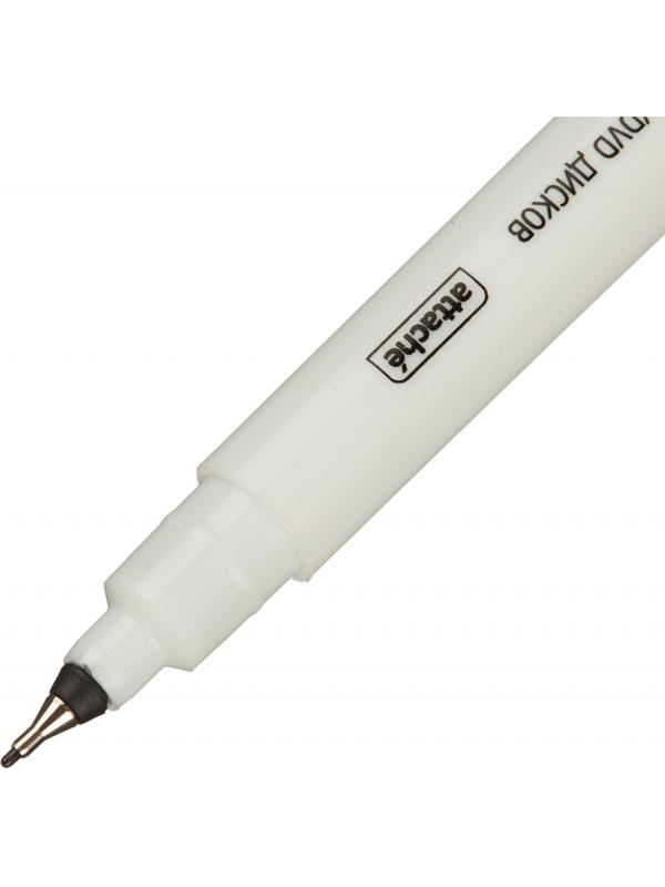 Маркер для CD Attache двусторонний черный 0,5/1,2 мм