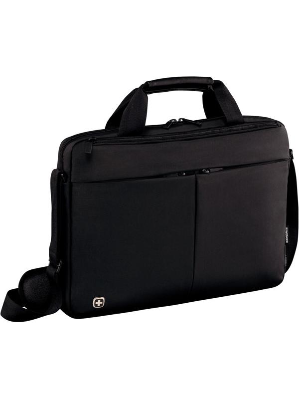 Сумка для документов WENGER, черный, нейлон/ПВХ, 39 x 8 x 26см, 5л 601079