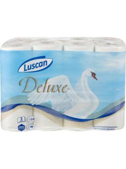 Бумага туалетная Luscan Deluxe 3сл бел цел 19,38м 155л 24рул/уп
