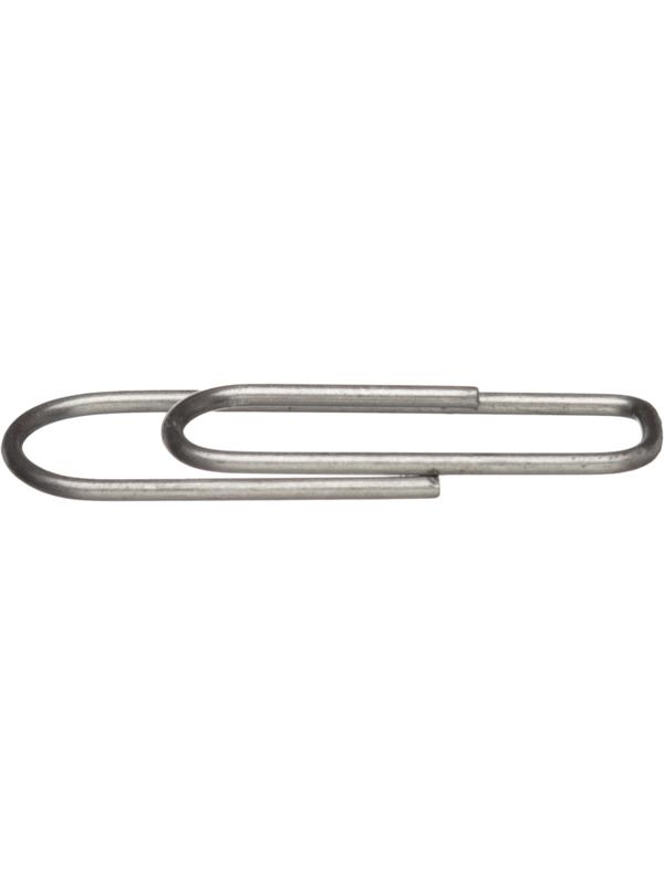 Скрепки Глобус С22-100 металл,без покрытия,22 мм,негофрированные,100 шт/уп