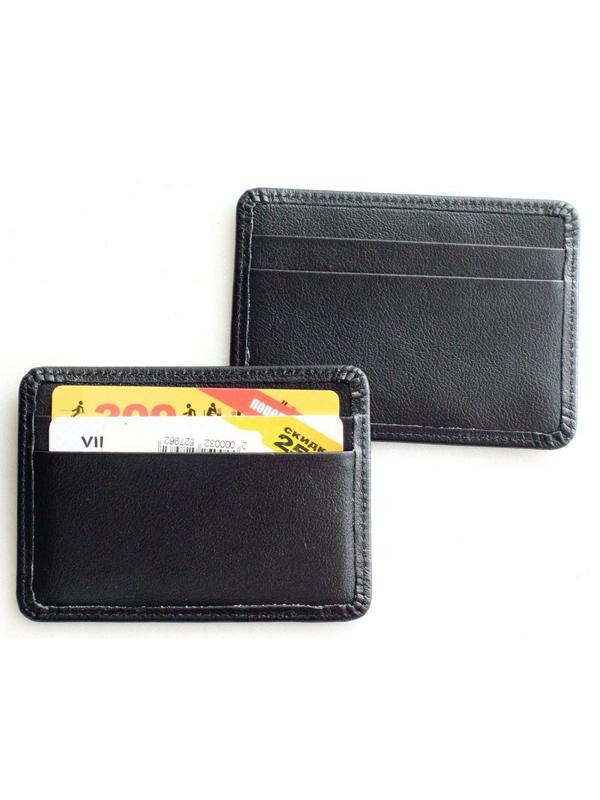 Чехол для карты (нат. кожа 95х75 02-106-0713 черный)