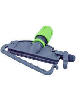 Держатель МОПа Кентукки 15см пластик т.серый/зеленый IM210