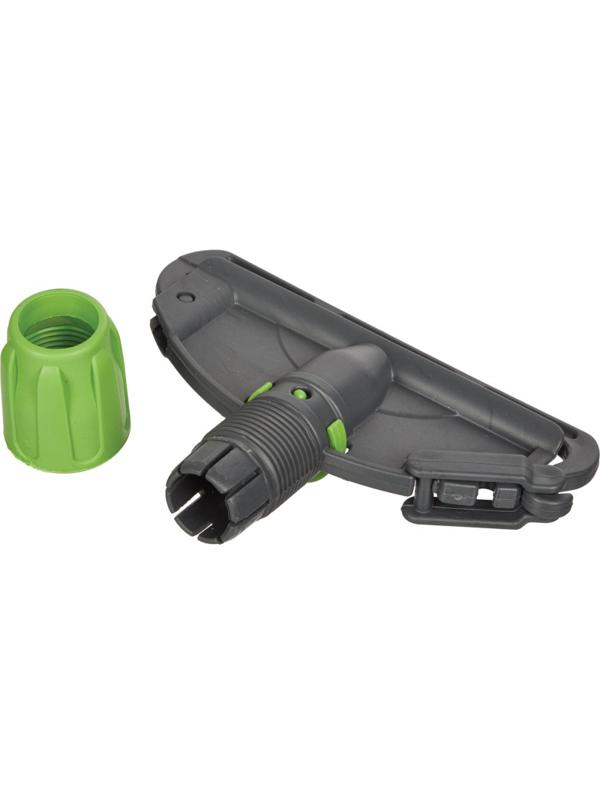 Держатель МОПа Кентукки 15см пластик т.серый/зеленый IM210