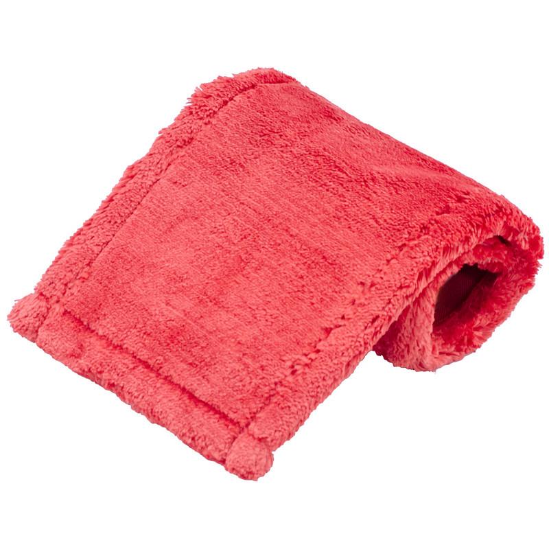 Насадка МОП 40х13 см микрофибра ухо+карман красный MF2090