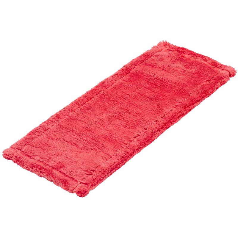 Насадка МОП 40х13 см микрофибра ухо+карман красный MF2090