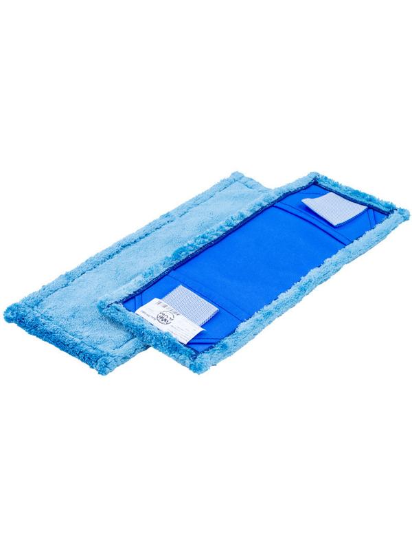 Насадка МОП 40х13 см микрофибра ухо+карман синий MF2083