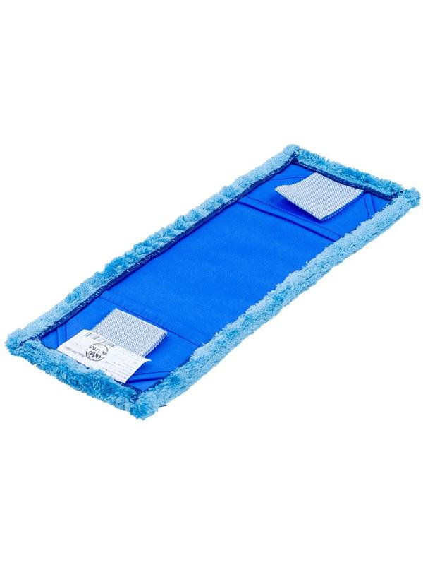 Насадка МОП 40х13 см микрофибра ухо+карман синий MF2083