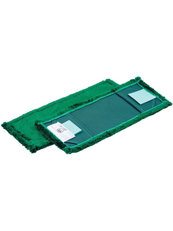 Насадка МОП 40х13 см микрофибра ухо+карман зеленый MF2088