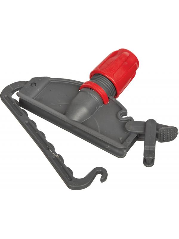 Держатель МОПа Кентукки 15см пластик т.серый/красный IM210