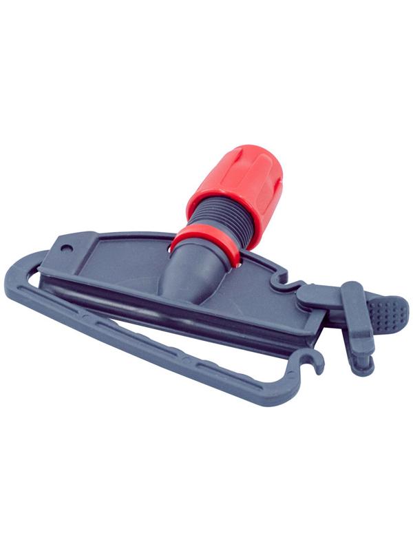 Держатель МОПа Кентукки 15см пластик т.серый/красный IM210