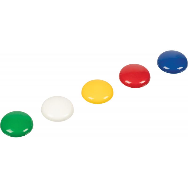 Магнитный держатель д/досок Глобус МЦ30 30 мм 5 шт/уп ассорт.