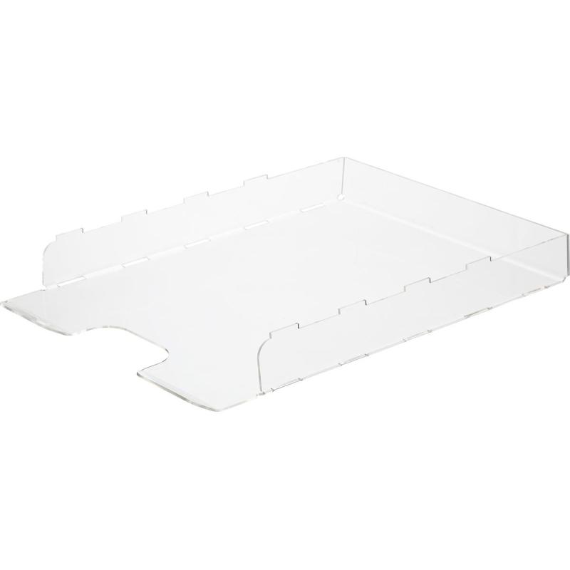 Лоток горизонтальный А3, акрил, прозрачный 55х300х420