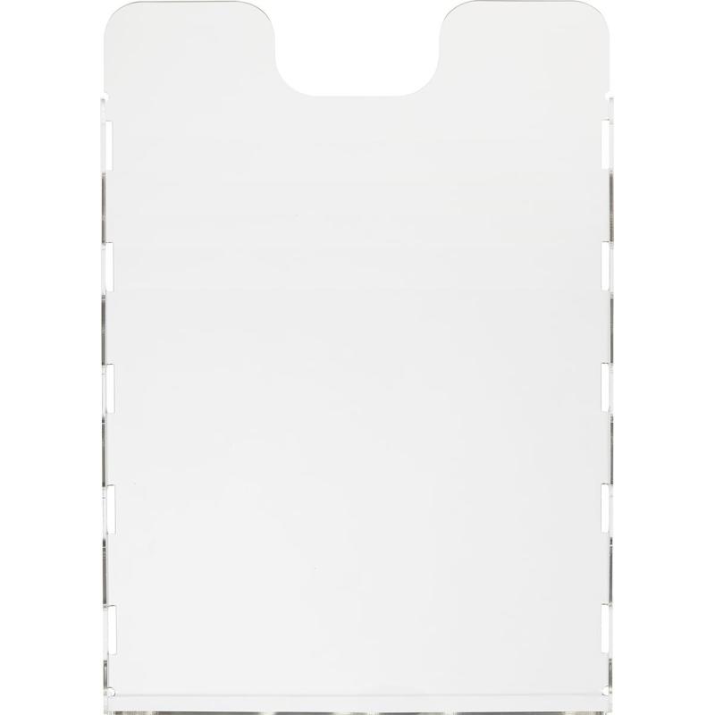 Лоток горизонтальный А3, акрил, прозрачный 55х300х420