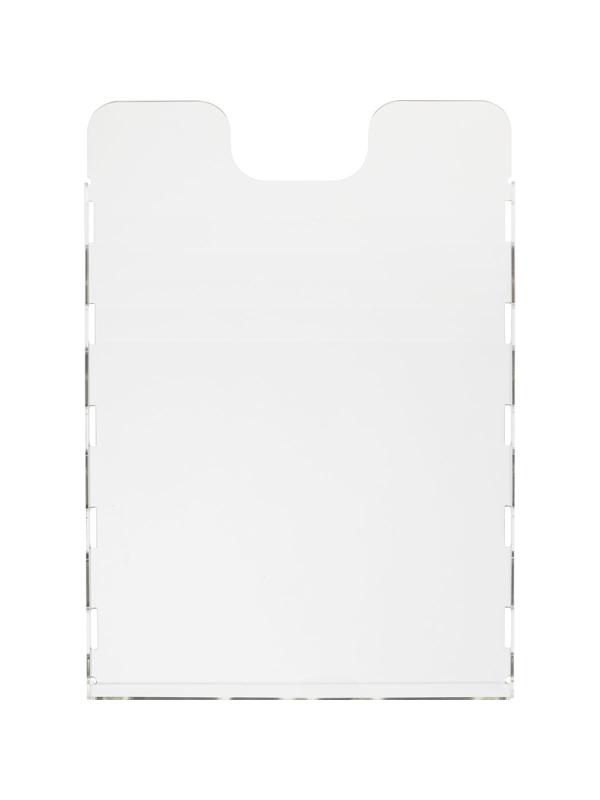 Лоток горизонтальный А3, акрил, прозрачный 55х300х420