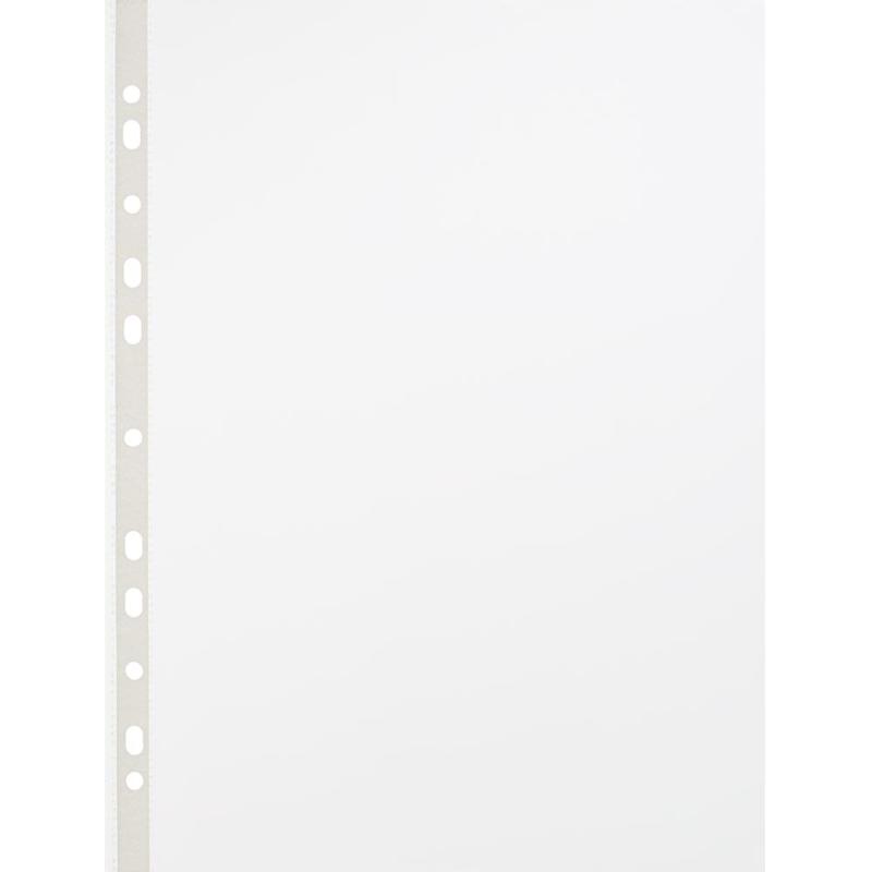 Файл-вкладыш перфорированная А4 100шт., гладкая Элементари 0,030 мм