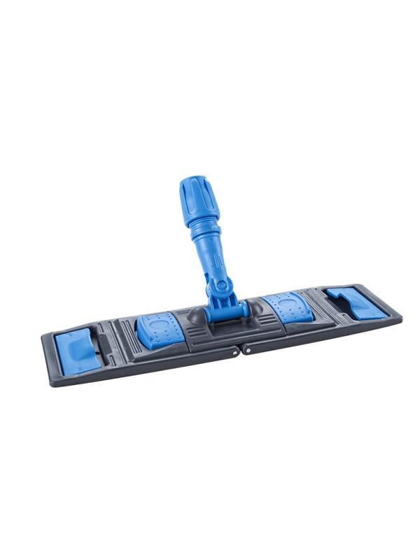 Держатель МОПа универс. пластик 40х11см т.серый/синий NPK195