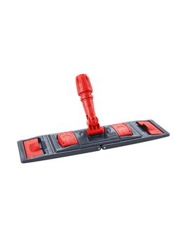 Держатель МОПа универс. пластик 40х11см т.серый/красный NPK195