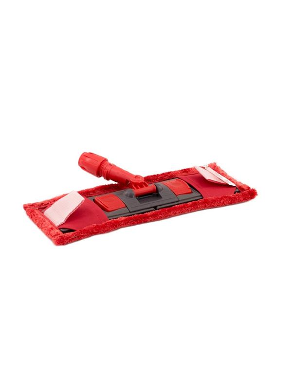 Держатель МОПа универс. пластик 40х11см т.серый/красный NPK195