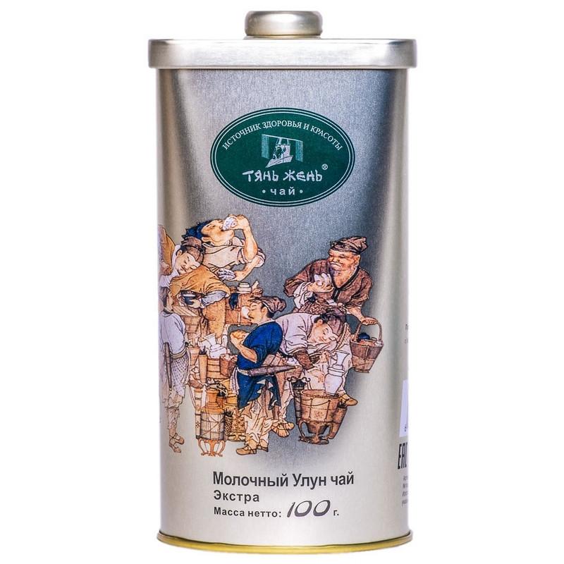 Чай МОЛОЧНЫЙ улун листовой ЭКСТРА, 100 г ж/б OA1/02L100-2