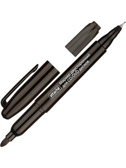 Маркер для CD черный двусторонний 0,7-1,0 мм