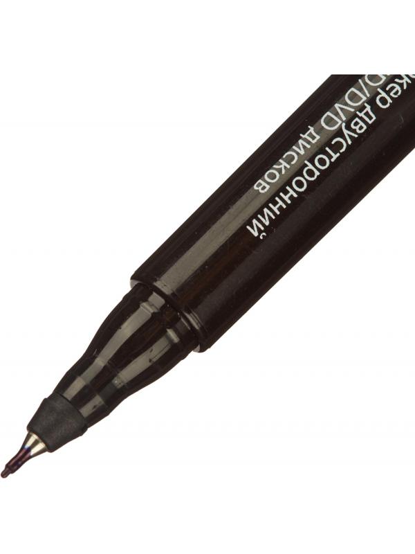 Маркер для CD синий двусторонний 0,7-1,0 мм