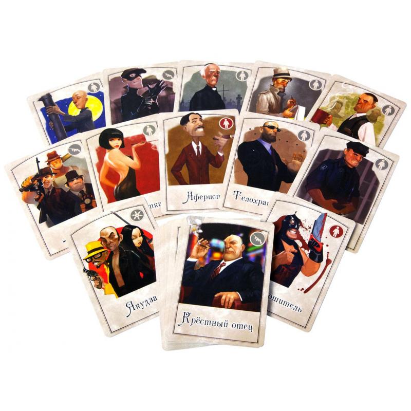 Настольная игра Мафия. Вся семья в сборе 2-е рус. изд. 1048