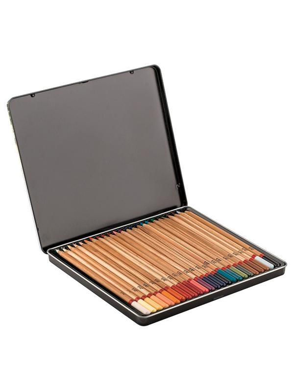 Набор карандашей цветные Мастер-Класс, 24 цв., в жестяной упак.,1521201186