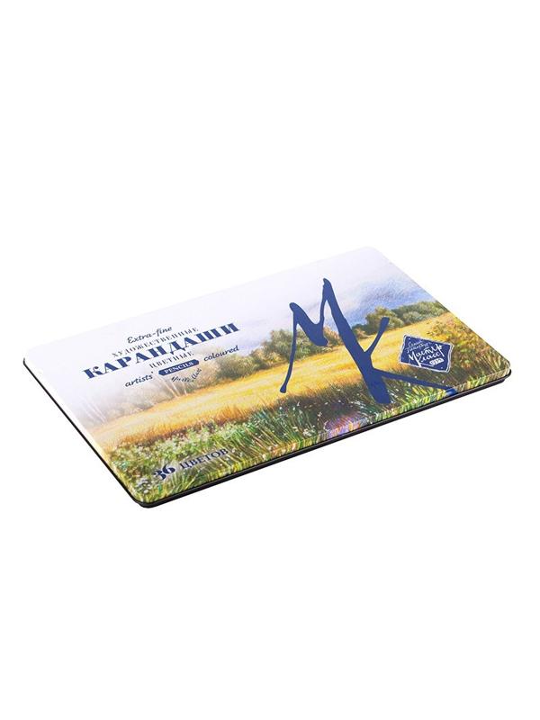 Набор карандашей цветные Мастер-Класс , 36 цв., в жестяной упак, 1521201187