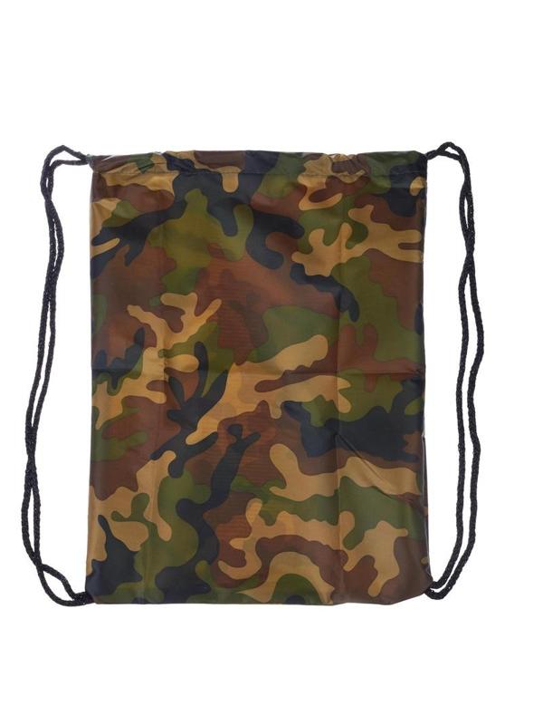 Мешок для обуви №1School 1 отд,полиэстер, 310х390 мм, хаки