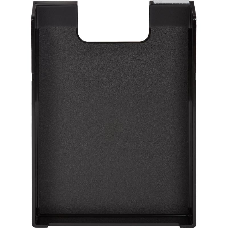 Лоток горизонтальный 2-х уровневый Han DUETT, черный НА10320/13