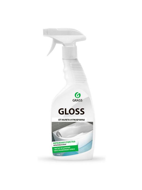 Средство для сантехники Grass Gloss Gel от налета и ржавч акр 0,6л_т/р