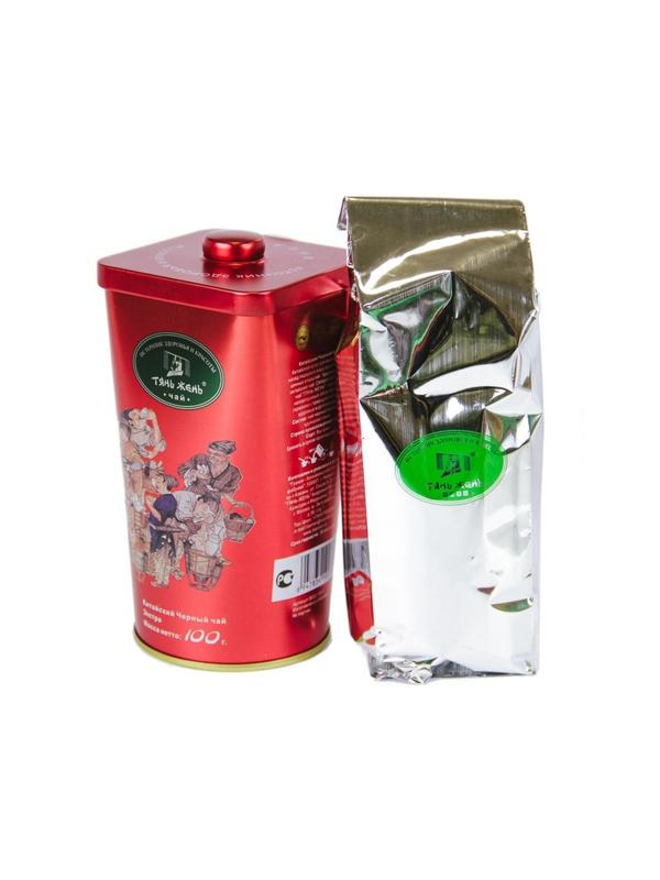 Чай черный листовой ЭКСТРА, 100 г ж/б B02L100-2