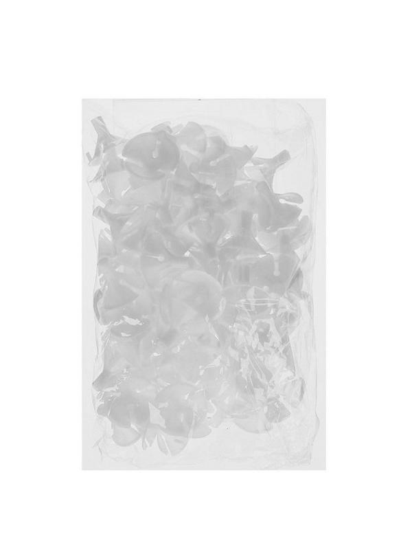 Зажимы Белые 100шт/уп