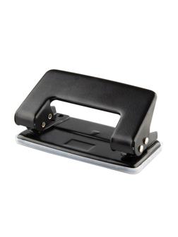 Дырокол Attache Economy до 10 листов, без линейки, цвет черный