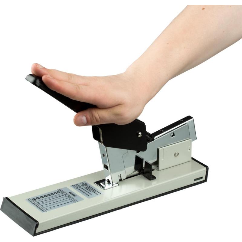 Степлер мощный Economy до 210 листов,№23/6-23/23, цвет черный