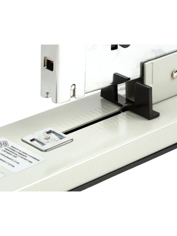 Степлер мощный Economy до 210 листов,№23/6-23/23, цвет черный