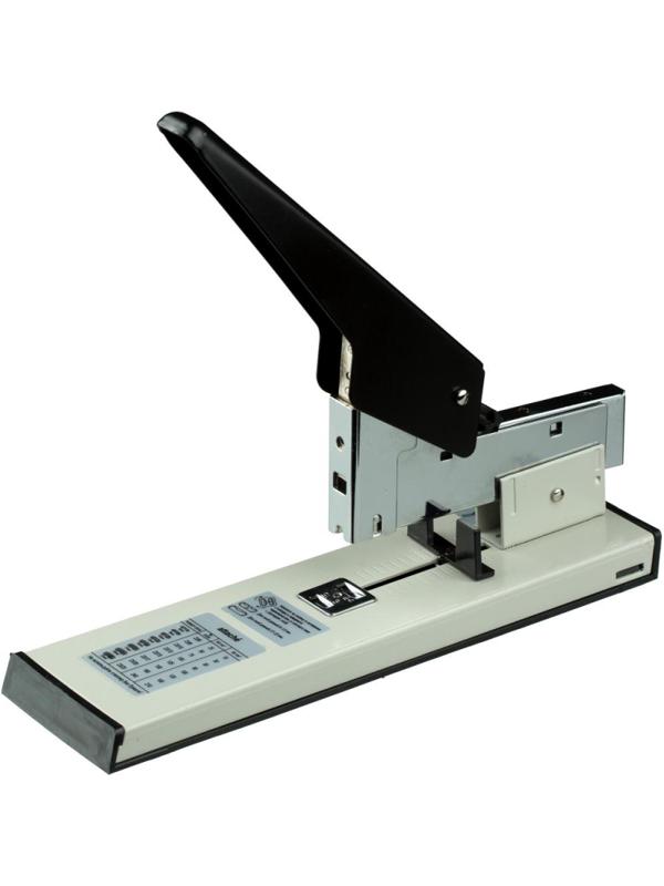 Степлер мощный Economy до 210 листов,№23/6-23/23, цвет черный