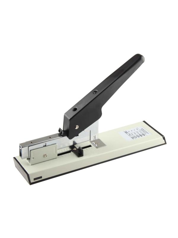 Степлер мощный Economy до 100 листов, №23/6- 23/13, цвет черно-белый
