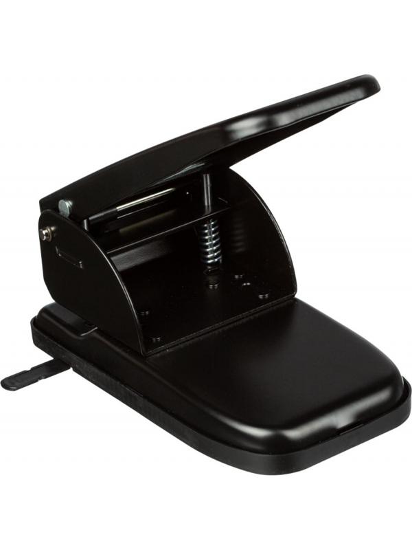 Дырокол Attache Economy до 60листов, с линейкой, цвет черный