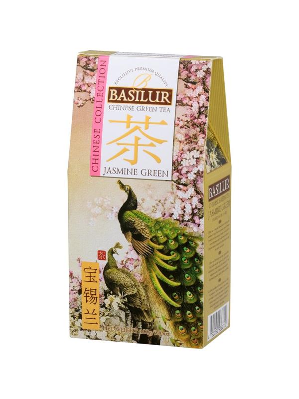 Чай Basilur Китайский чай зеленый с жасмином, 100 г 71798