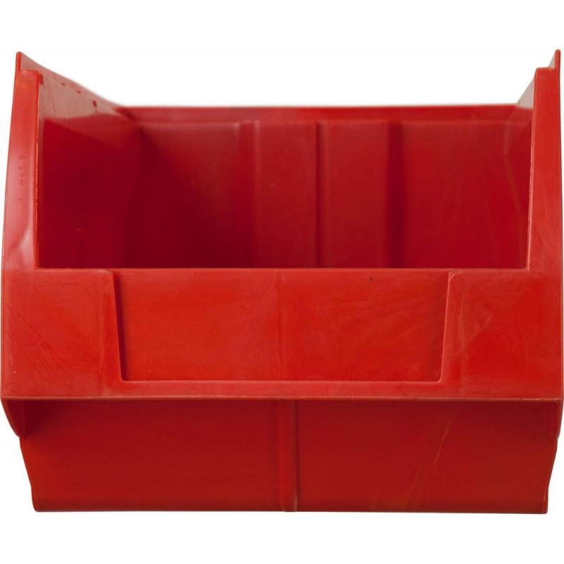 Контейнер ПП,400х230х200мм, Napoli,сплош/сплош, красный арт.5004