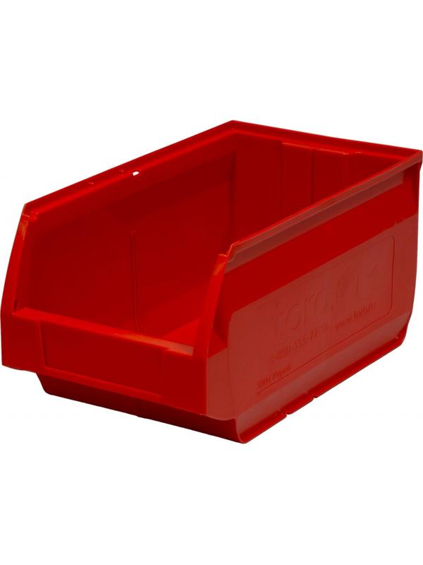 Контейнер ПП,400х230х200мм, Napoli,сплош/сплош, красный арт.5004