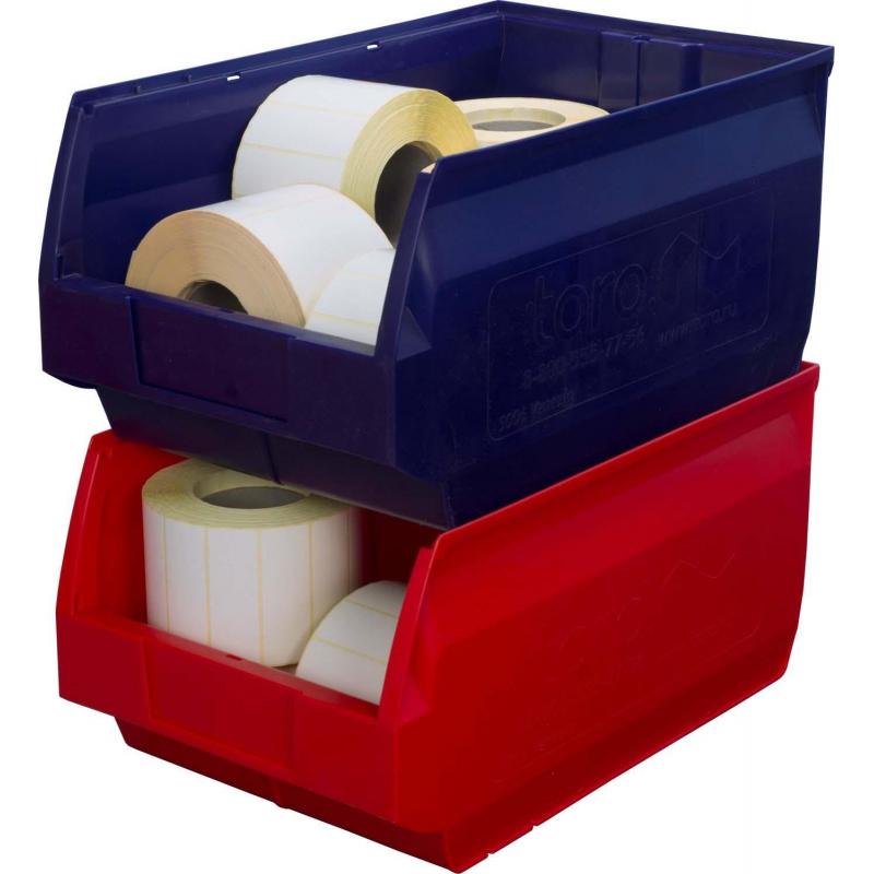 Контейнер ПП,500х310х250мм, Venezia,сплош/сплош, красный арт.5006