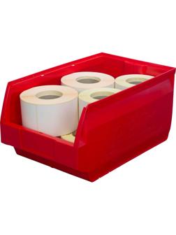 Контейнер ПП,500х310х250мм, Venezia,сплош/сплош, красный арт.5006