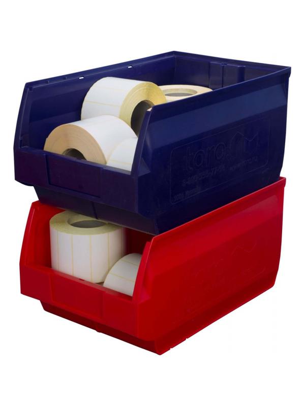 Контейнер ПП,500х310х250мм, Venezia,сплош/сплош, красный арт.5006