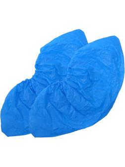 Бахилы н/с, п/э текстур. 4г цельная резинка RLN-2501 50пар/уп