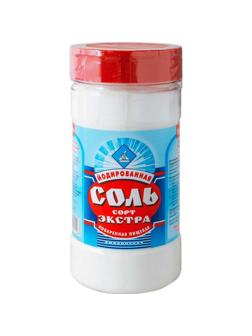 Соль экстра йодированная  500гр